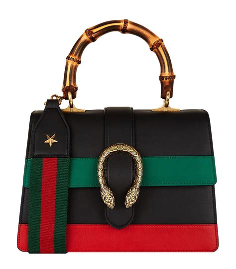 gucci dionysus striped bamboo top handle bag|gucci bamboo handbags.